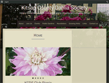 Tablet Screenshot of kitsapdahlias.org
